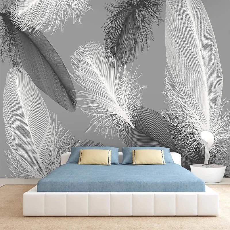 Papier peint panoramique Envol dans une chambre lumineuse