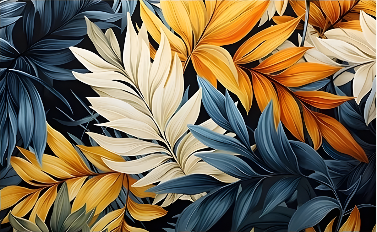 Papier peint floral